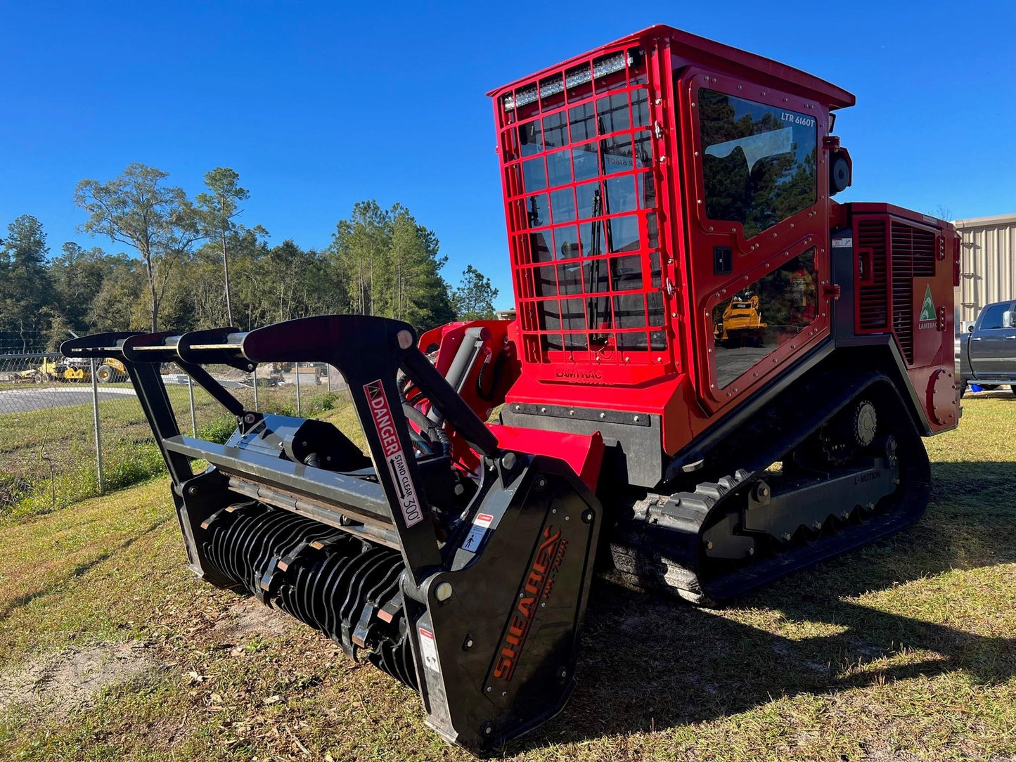 Lamtrac Track Mulcher | Model 2023 LTR6160T | Oil Flow Range: 40–45 GPM | For Forestry Operations | USED
