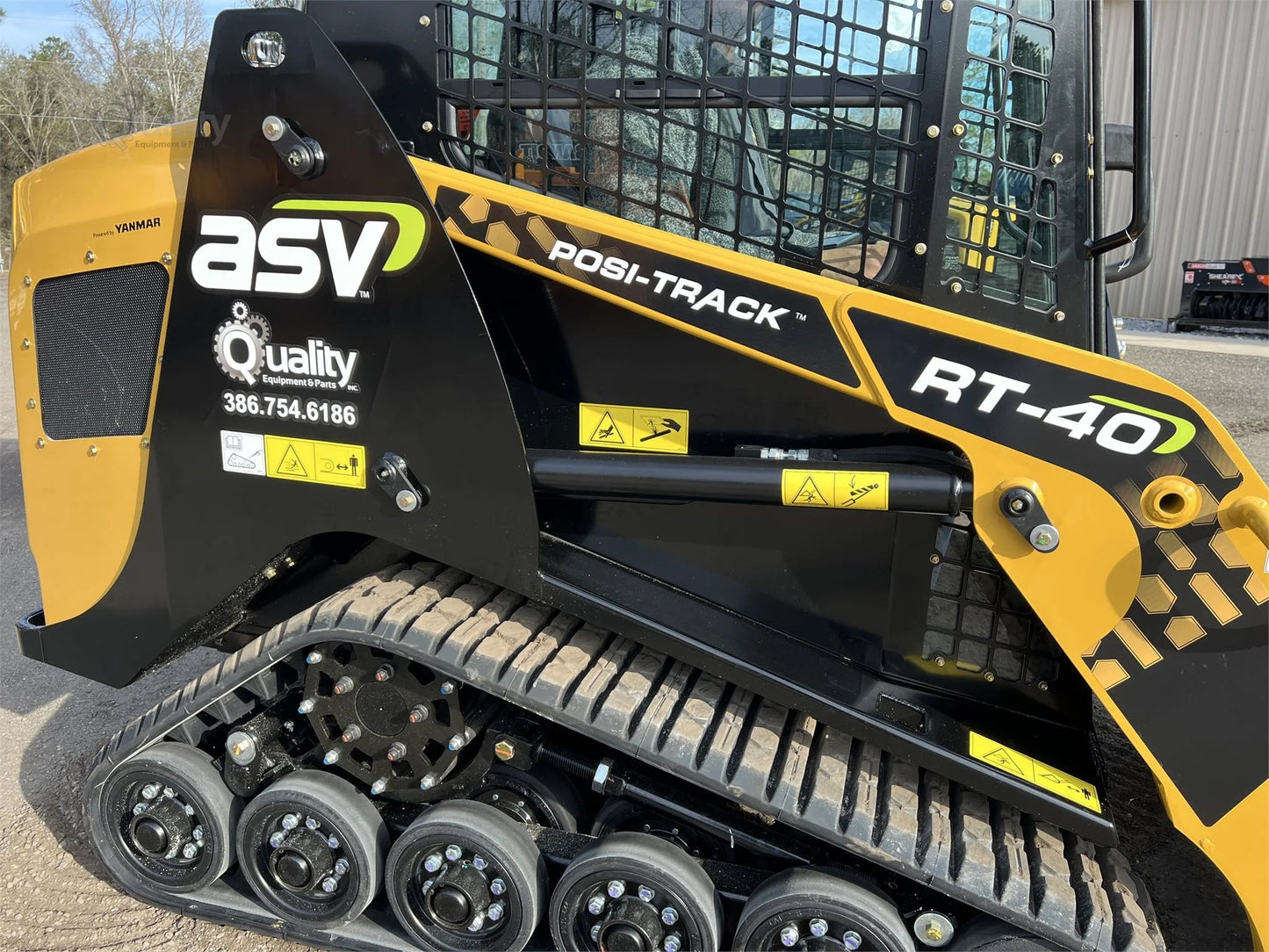 ASV Posi-Track Skid Steer | 2023 Model RT-40 | Track Size 11" inches | Hydraulic Flow 13.3 GPM