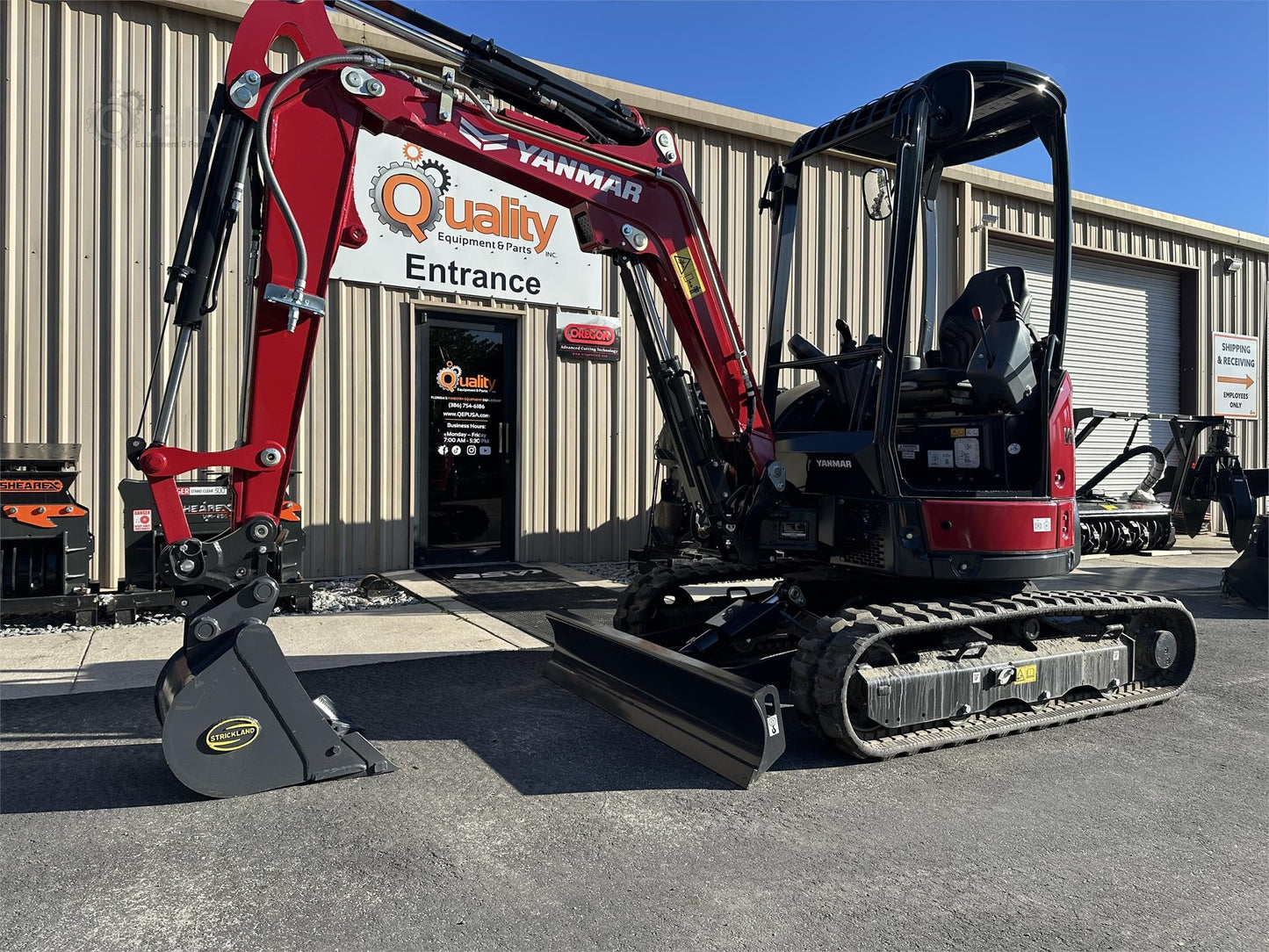Yanmar Mini Excavator | 2023 Model VIO35-6A | Machine Size 8,075 lbs