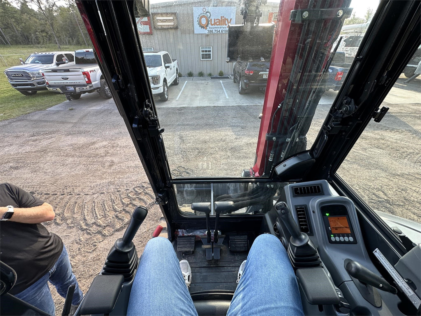 2023 Yanmar Mini Excavator | Model VIO55-6A (Enclosed) | Machine Size 12,247 lbs