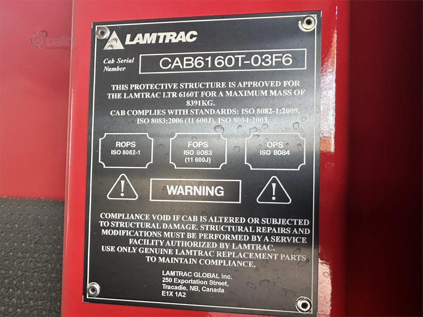 Lamtrac Track Mulcher | Model 2022 LTR6160T | Hydraulic Flow 40–45 GPM | For Forestry & Mulching Operations | USED