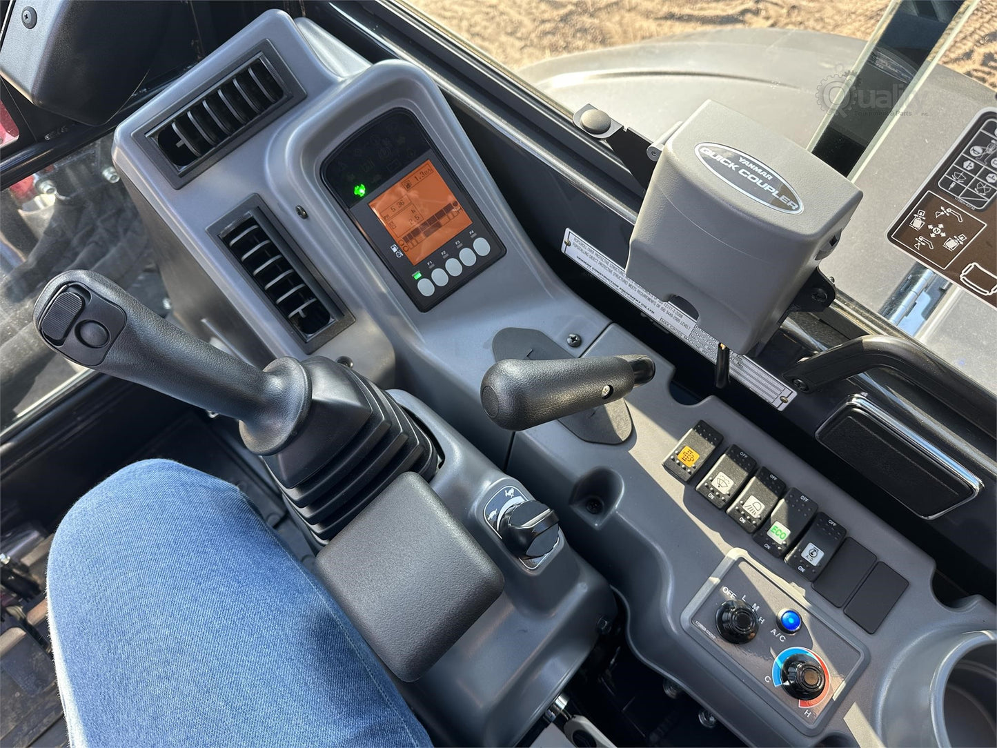 2023 Yanmar Mini Excavator | Model VIO55-6A (Enclosed) | Machine Size 12,247 lbs