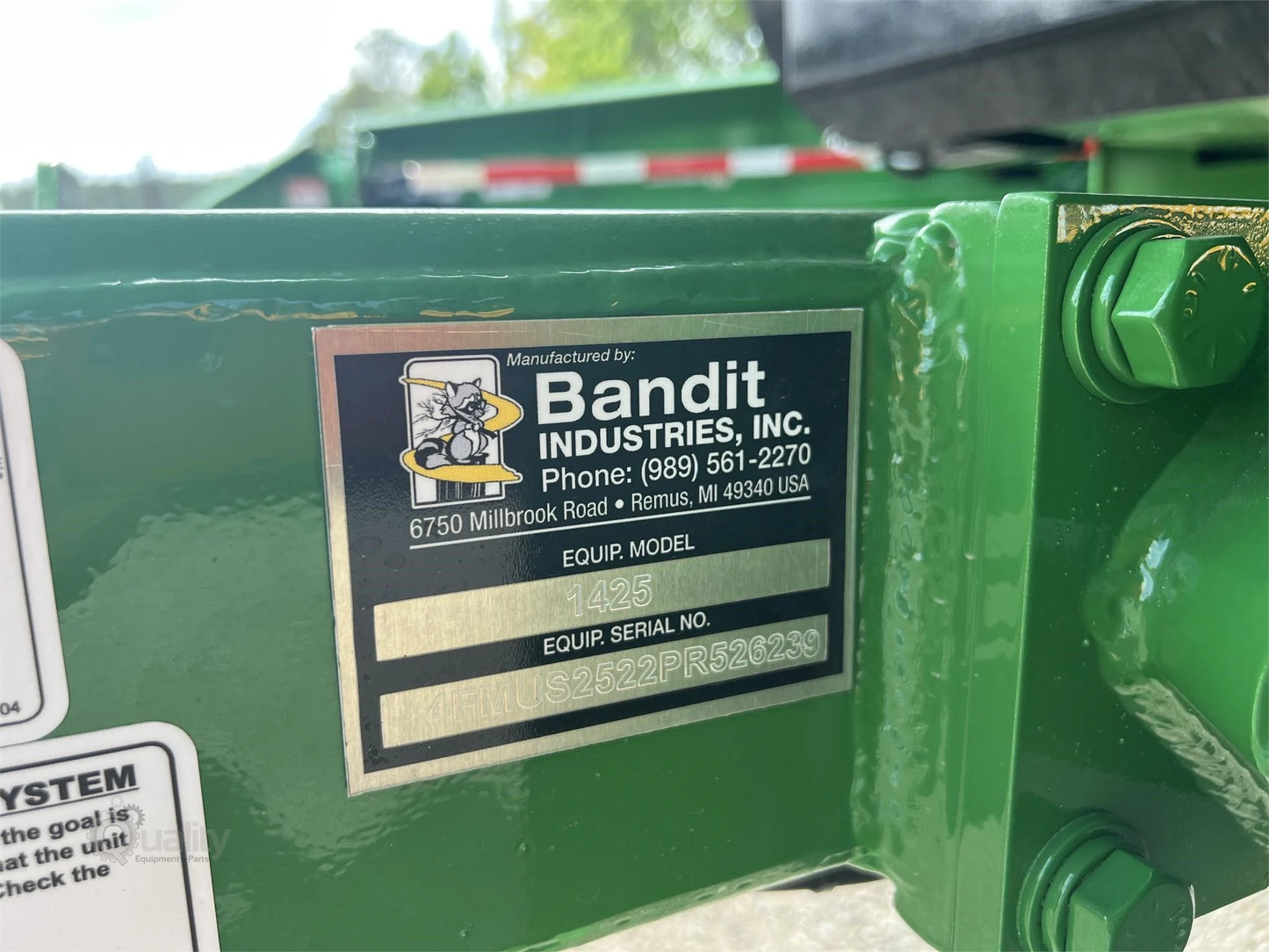 Bandit 1425 | 2023 | 120 HP | Horizontal Grinder