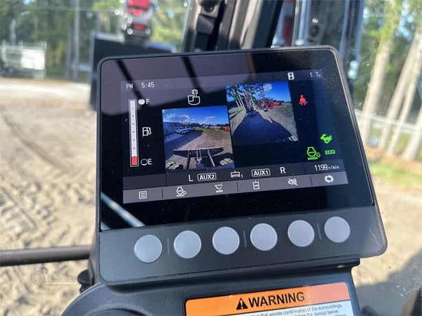 Yanmar Crawler Excavator | 2024 Model SV100-7 | Dig Depth 14 ft | 72 HP | 30.9 gal Fuel Capacity | For Compact Excavation Applications