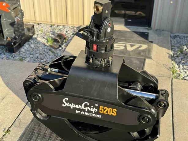 HULTDINS Grapple | Model 2024 SG520S | 12-Ton Rotator | 1,040 lb | For Back-of-Cab Loaders / Truck Loader