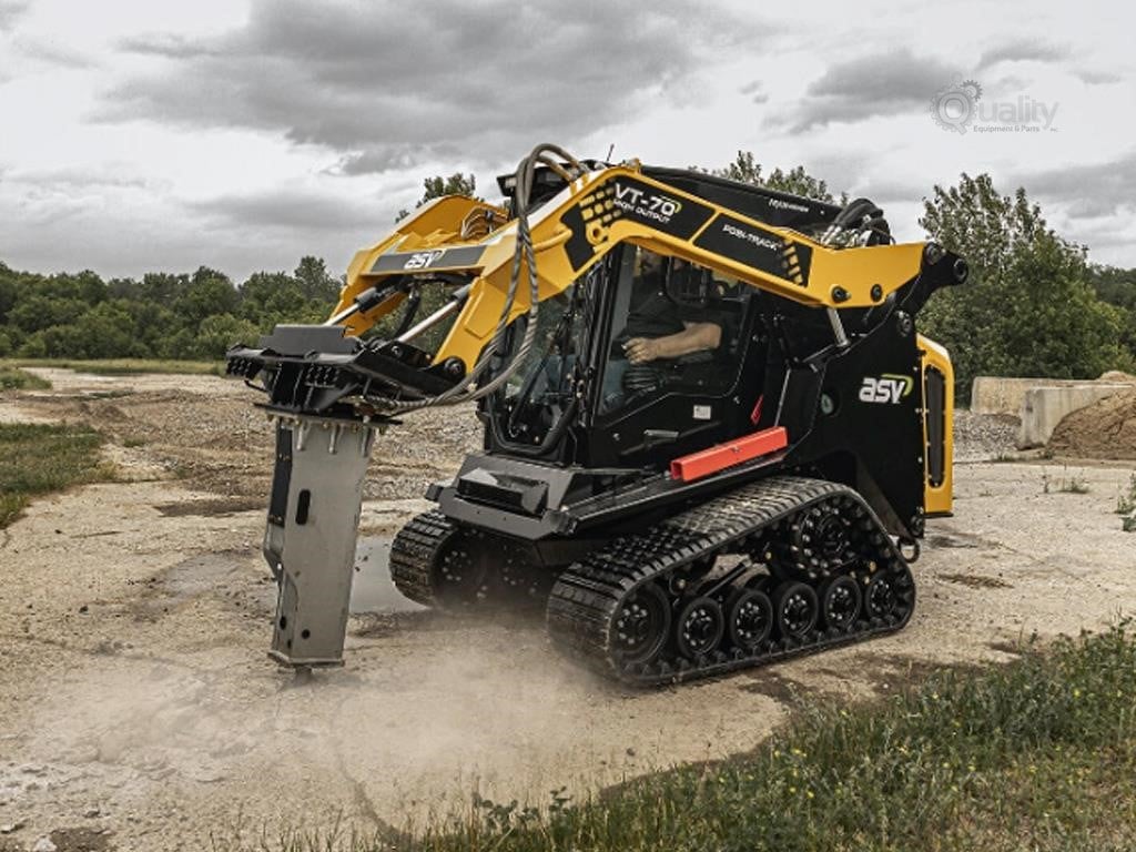 ASV Posi-Track Compact Track Loader | Model VT70HO MAX | Width 66" | Hydraulic Flow Rate 27.9 GPM