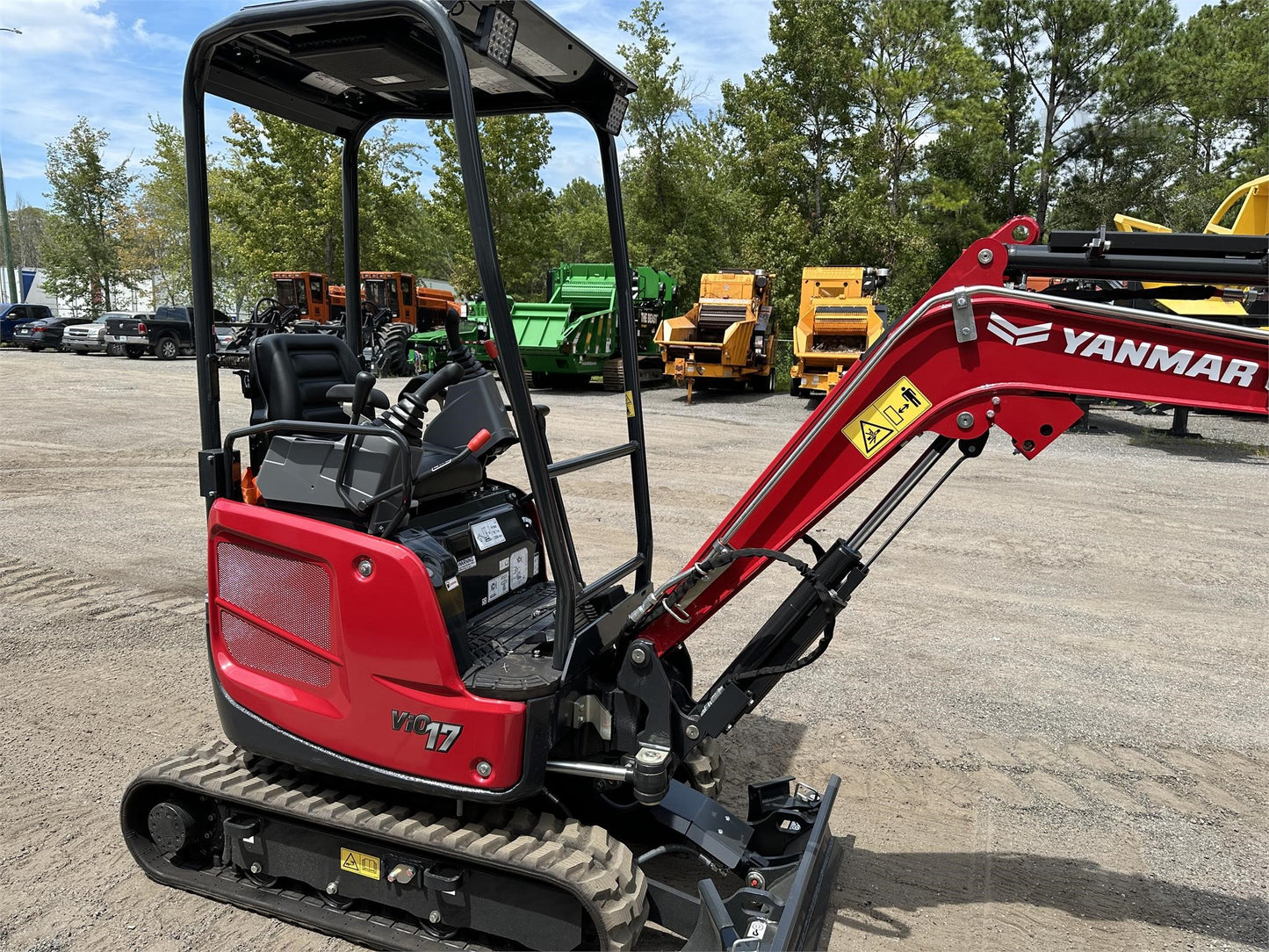 Yanmar Mini Excavator | 2023 Model VIO17-1E | Machine Size 12,000 lbs