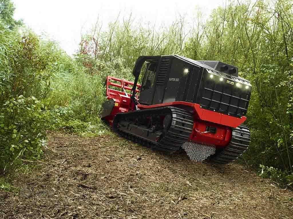 Prinoth Track Mulcher Carrier Vehicle | 2025 Model Raptor-800 | Engine Horsepower 640 HP | For Heavy-Duty Forestry