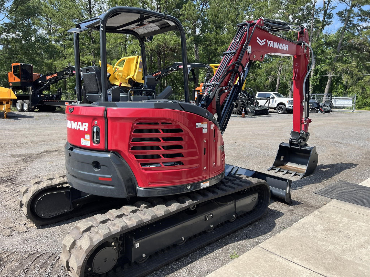 Yanmar Mini Excavator | 2023 Model VIO55-6A (Open) | Machine Size 11,850 lbs