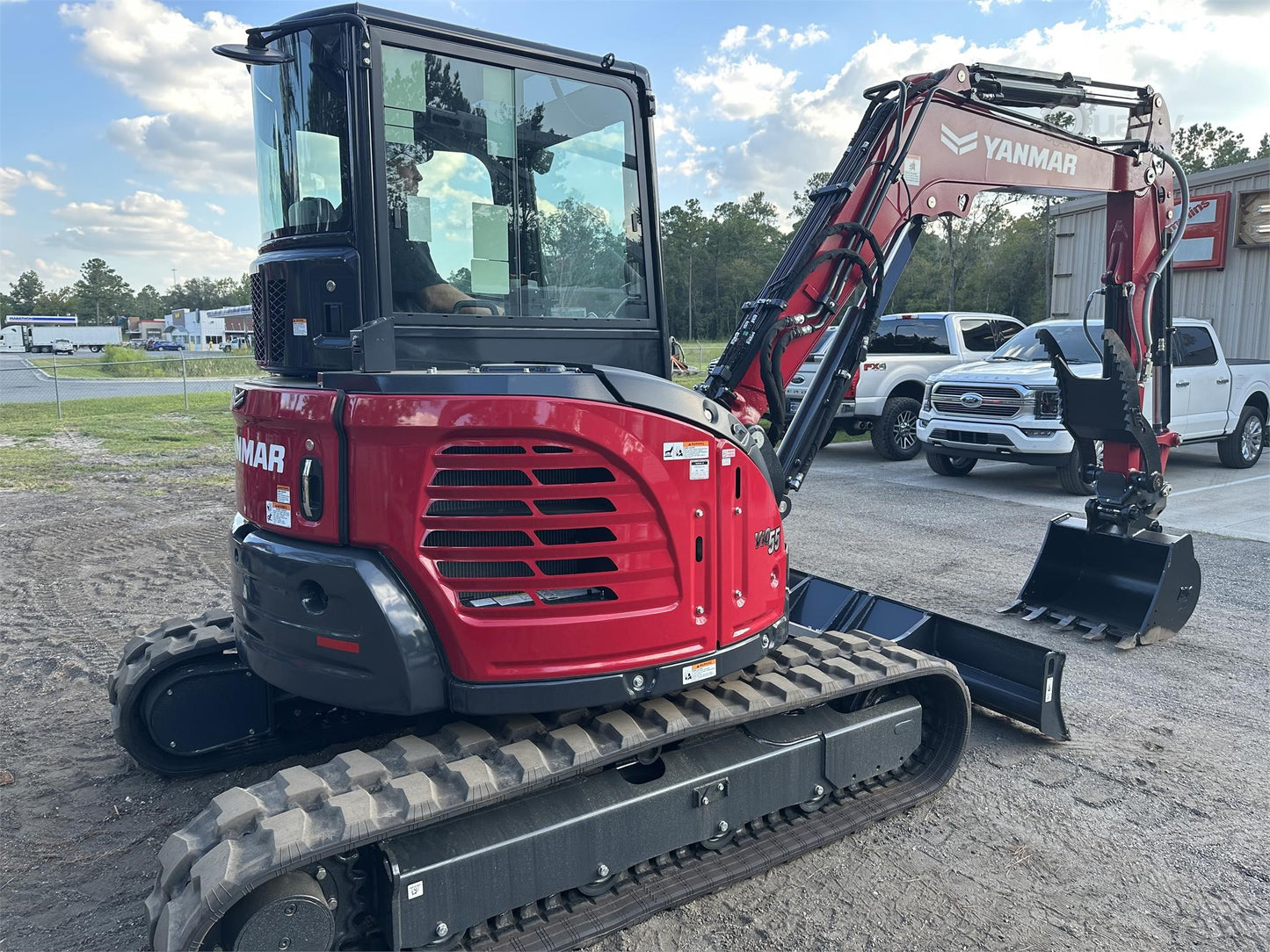 2023 Yanmar Mini Excavator | Model VIO55-6A (Enclosed) | Machine Size 12,247 lbs