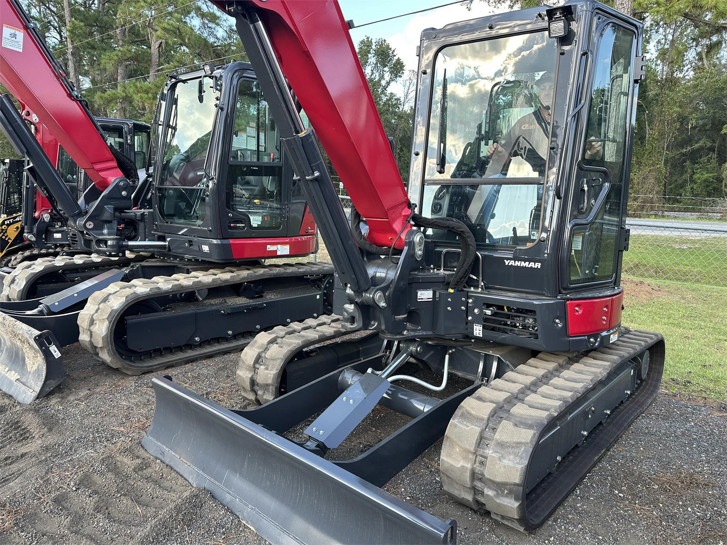 2023 Yanmar Mini Excavator | Model VIO55-6A (Enclosed) | Machine Size 12,247 lbs