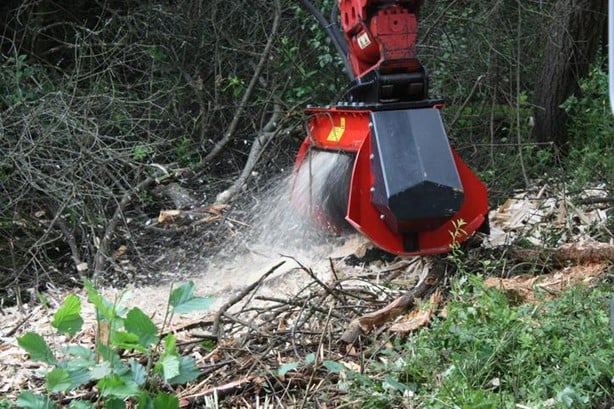 Prinoth Mulcher | 2022 Model M450E-900 | 35" Cutting Width | 16–29 GPM | 992 lbs | For Mini Excavators