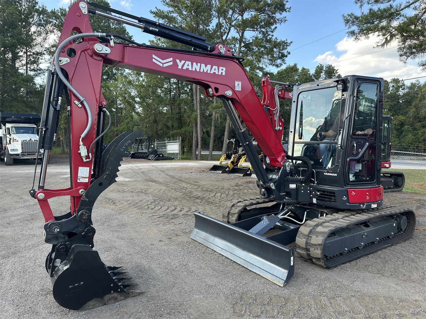 2023 Yanmar Mini Excavator | Model VIO55-6A (Enclosed) | Machine Size 12,247 lbs
