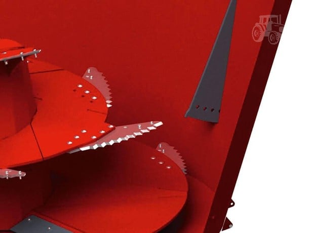 ANDERSON | Feed Mixer | A380 | Vertical Mixer | Single Auger (Right Side Trap Discharge)| 380-500 cu ft | Minimum 75 HP | For Tractor