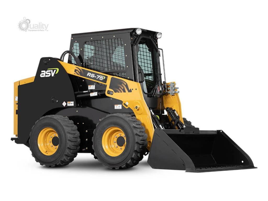 ASV Skid Steer Loader | Model RS-75 | Width 84" inches | Hydraulic Flow Rate 30.9 GPM