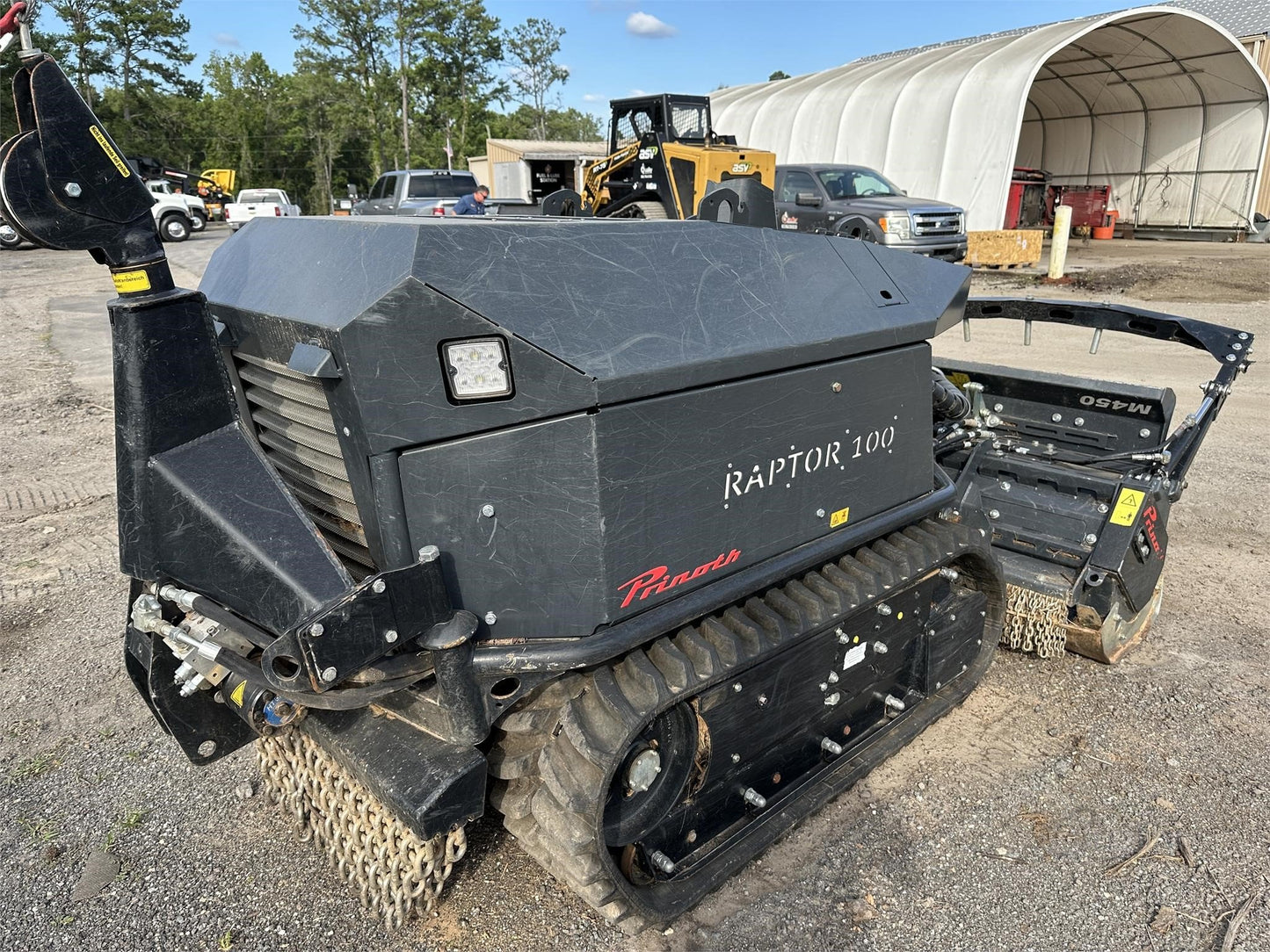 Prinoth Track Mulcher | 2023 Model Raptor 100 | 2.85 Tons Class | Cutting Width 57" Inches | For Land Clearing & Vegetation Management | USED