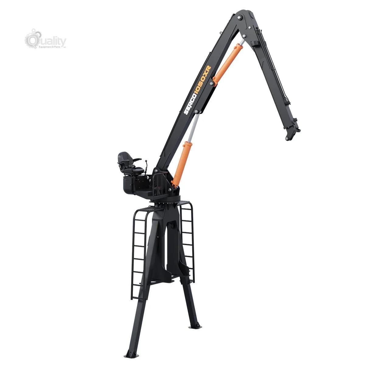 SERCO Trailer Log Loader | 2023 Model 1050XR | Boom Reach 29' Ft | Hydraulic Flow Rate 30 GPM | For Heavy-Duty Material Handling