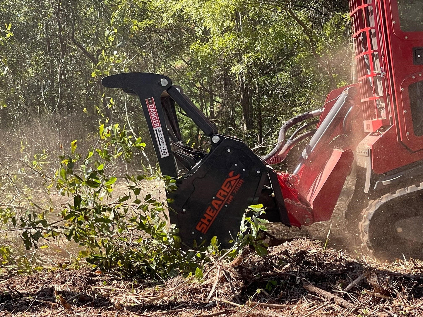 Lamtrac Track Mulcher | Model 2023 LTR6160T | Oil Flow Range: 40–45 GPM | For Forestry Operations | USED