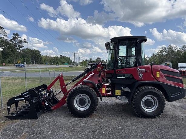 Yanmar Wheel Loader | 2025 Model V8 | 1 cu yd Bucket | 17 GPM | 62 HP | For Compact Applications