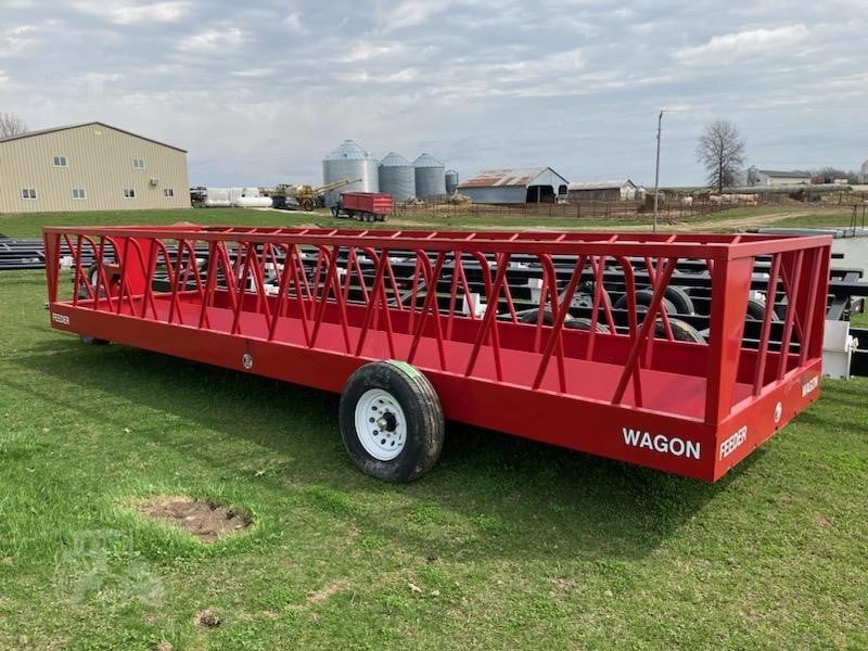 2024 Industrias America Feeder Wagon | Model 82R | Length 24' | Capacity 30+ Cows | Pull Type