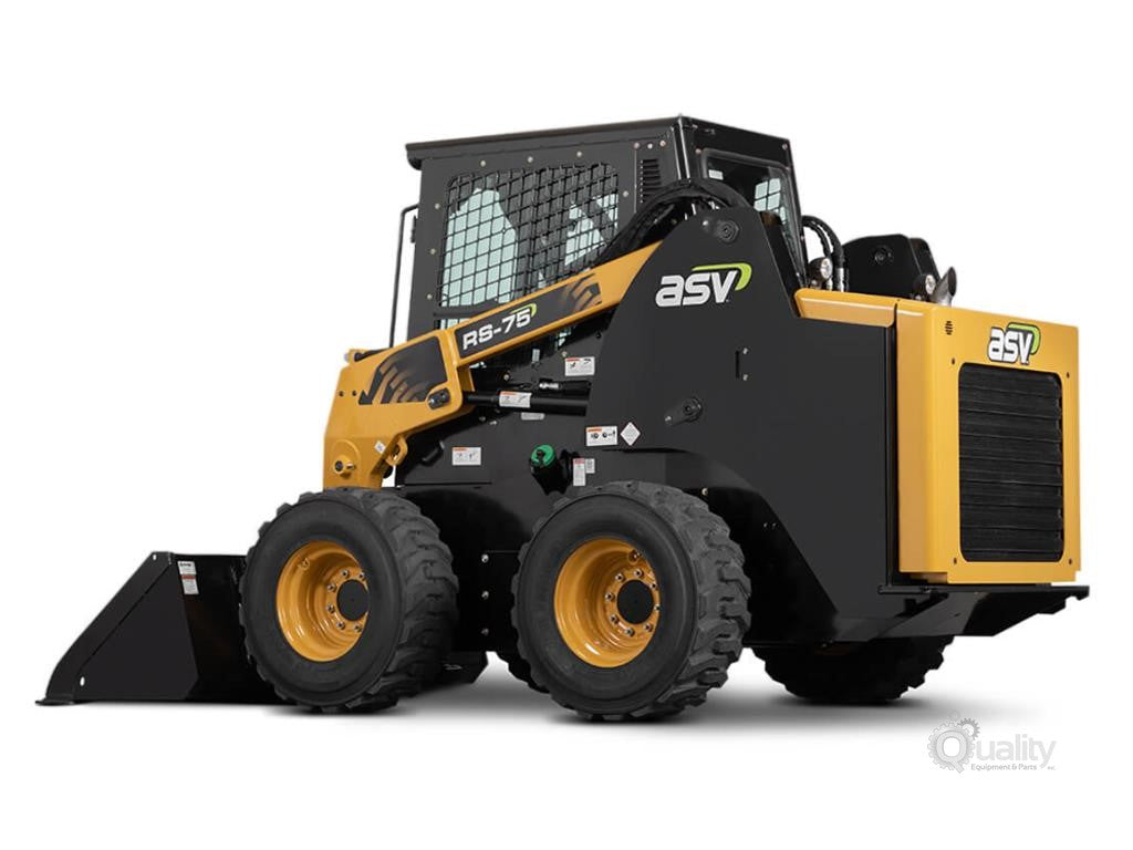 ASV Skid Steer Loader | Model RS-75 | Width 84" inches | Hydraulic Flow Rate 30.9 GPM