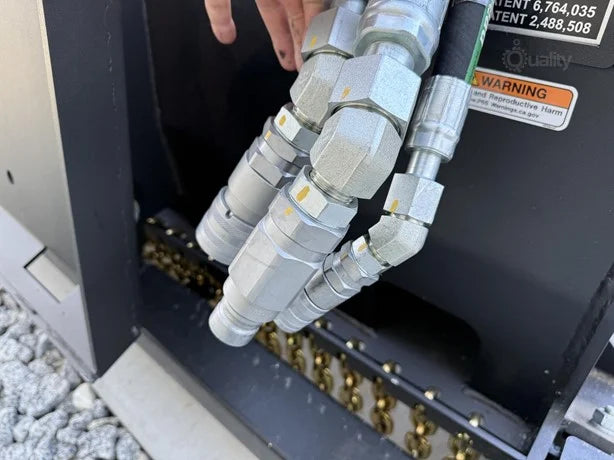 DENIS CIMAF Mulcher | Model 2025 DAF180D | Cutting Width 74" | 35 GPM (132 L/min) | 85+ HP Carriers | 115cc Motor | For Skid Steer / Compact Track Loader (Forestry Carriers)