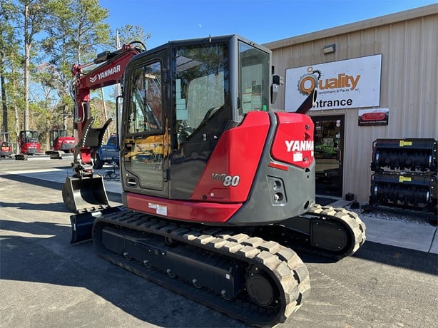 Yanmar Crawler Excavator | 2024 Model VIO80-7 | 30" Bucket | 14' 3" Dig Depth | 67 HP | For Heavy-Duty Excavation