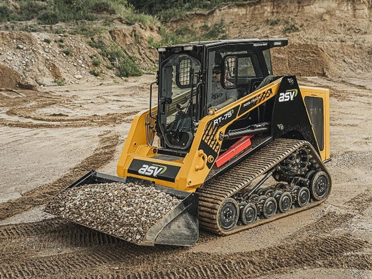 ASV Posi-Track Compact Track Loader | Model RT-75 MAX | Track Width 18" inches | Hydraulic Flow Rate 36 GPM