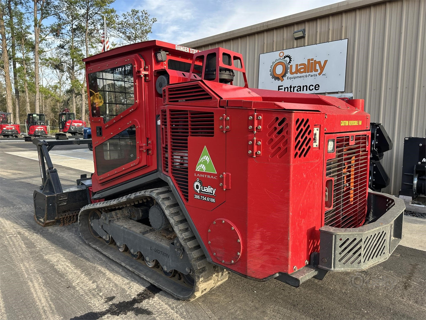 Lamtrac Track Mulcher | Model 2022 LTR6160T | Hydraulic Flow 40–45 GPM | For Forestry & Mulching Operations | USED