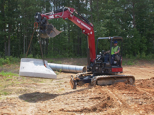 Yanmar Mini Excavator | Model ViO50-6A (Open) | Compact 5-Ton Class Machine