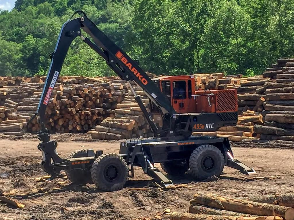 Barko Rough Terrain Loader | Model 495B RTC | Width 9' 11" Ft | Horsepower 173 HP | For Logging and Loading