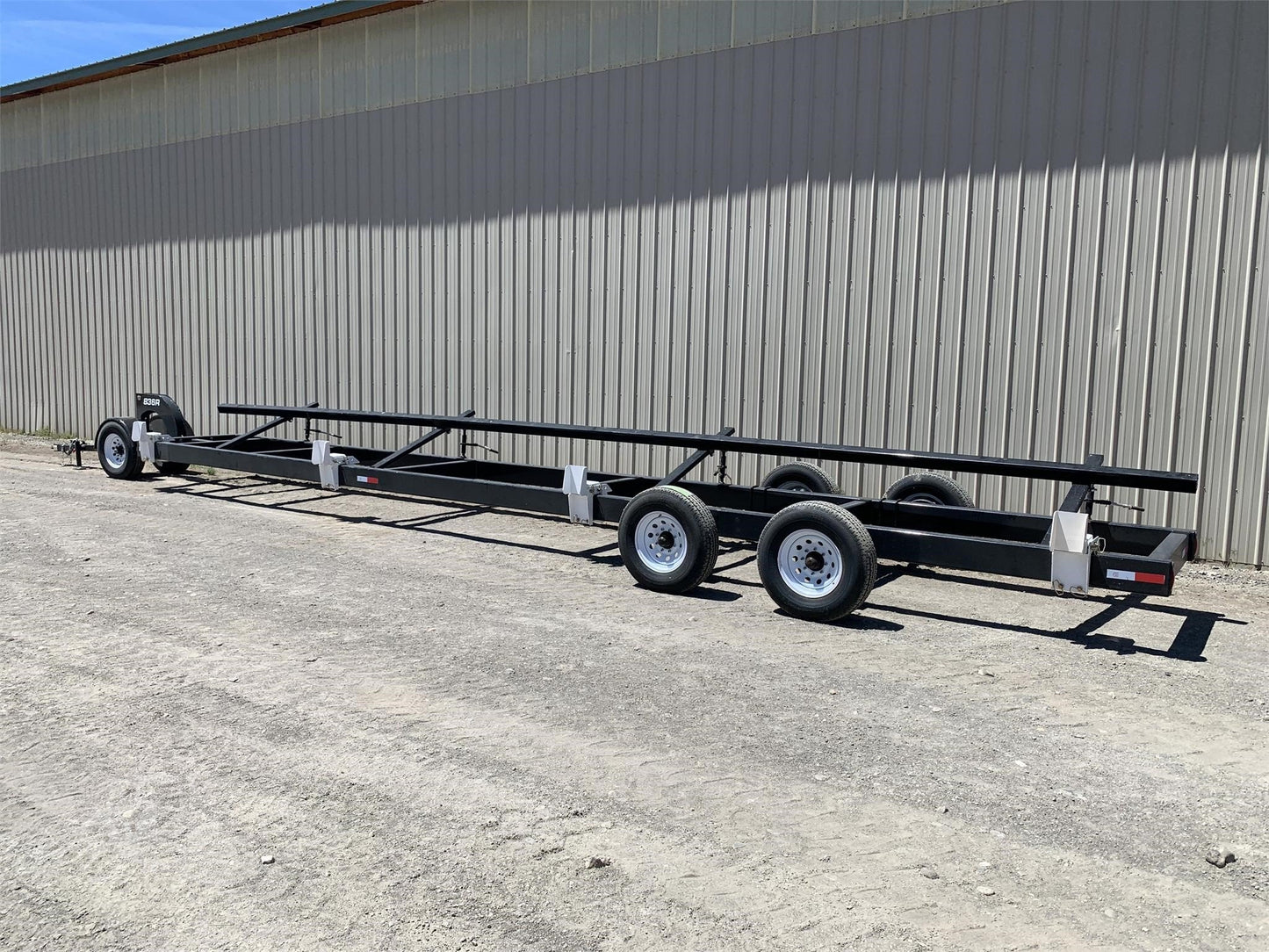 2024 Industrias America Header Trailer | Model 836R | Length 36' | 7000lb Torsion Axles | Pull Type