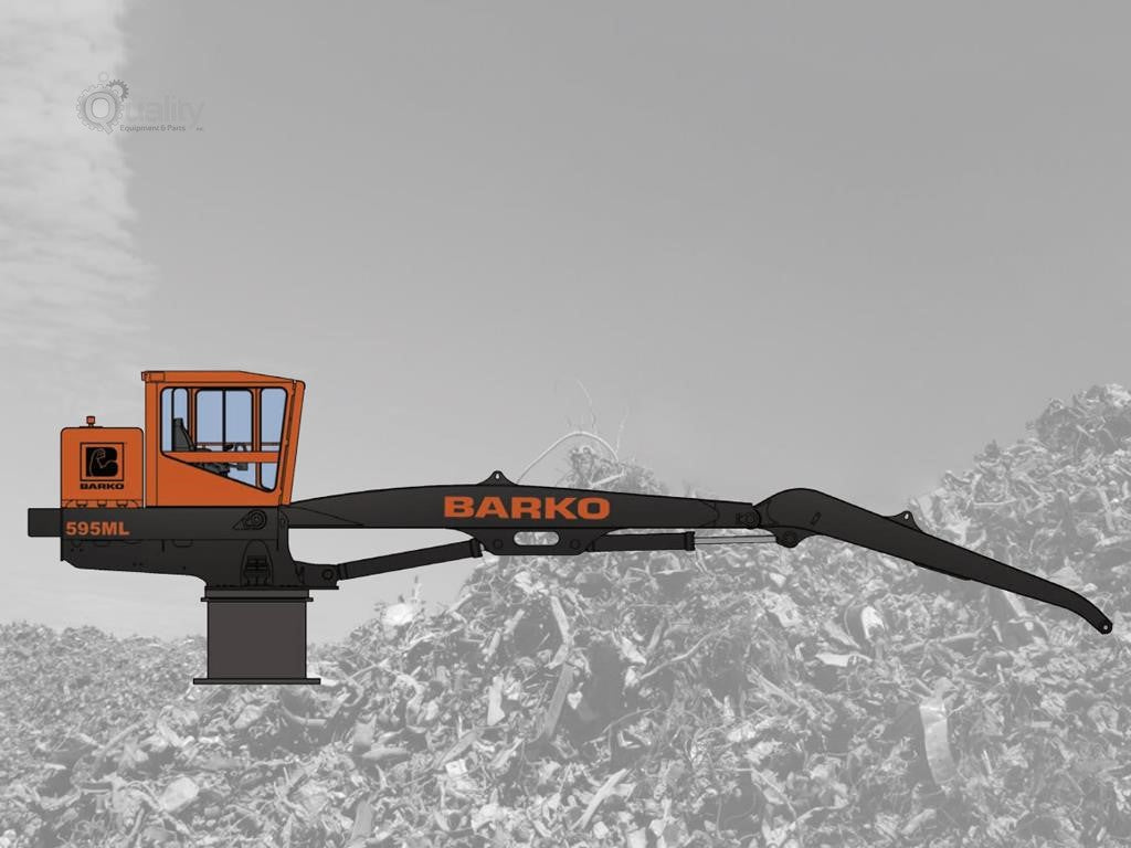 Barko Stationary Electric Loader | 2025 Model 595 SE | Width 8' 5" Ft | Horsepower 125 HP