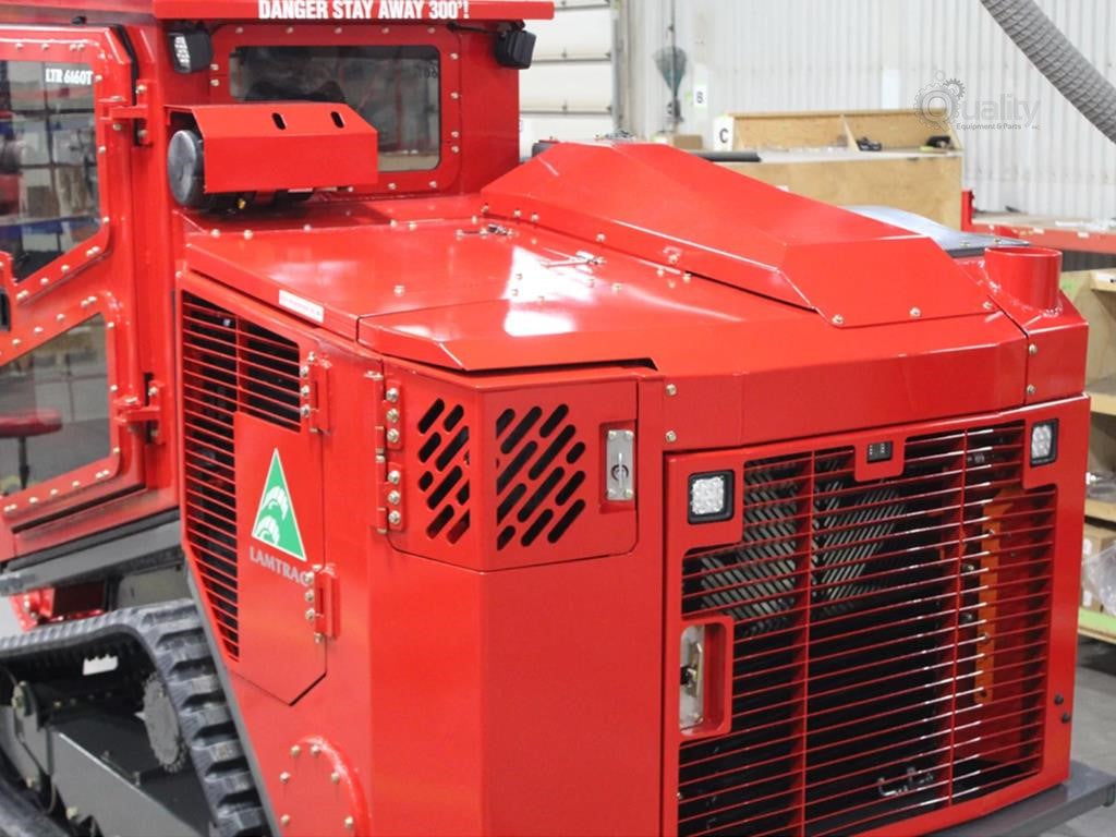 Lamtrac Track Mulcher | Model 2024 LTR6160T | Oil Flow Range 35–45 GPM | Compact Carrier for Forestry Operations