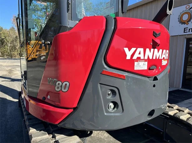 Yanmar Crawler Excavator | 2024 Model VIO80-7 | 30" Bucket | 14' 3" Dig Depth | 67 HP | For Heavy-Duty Excavation