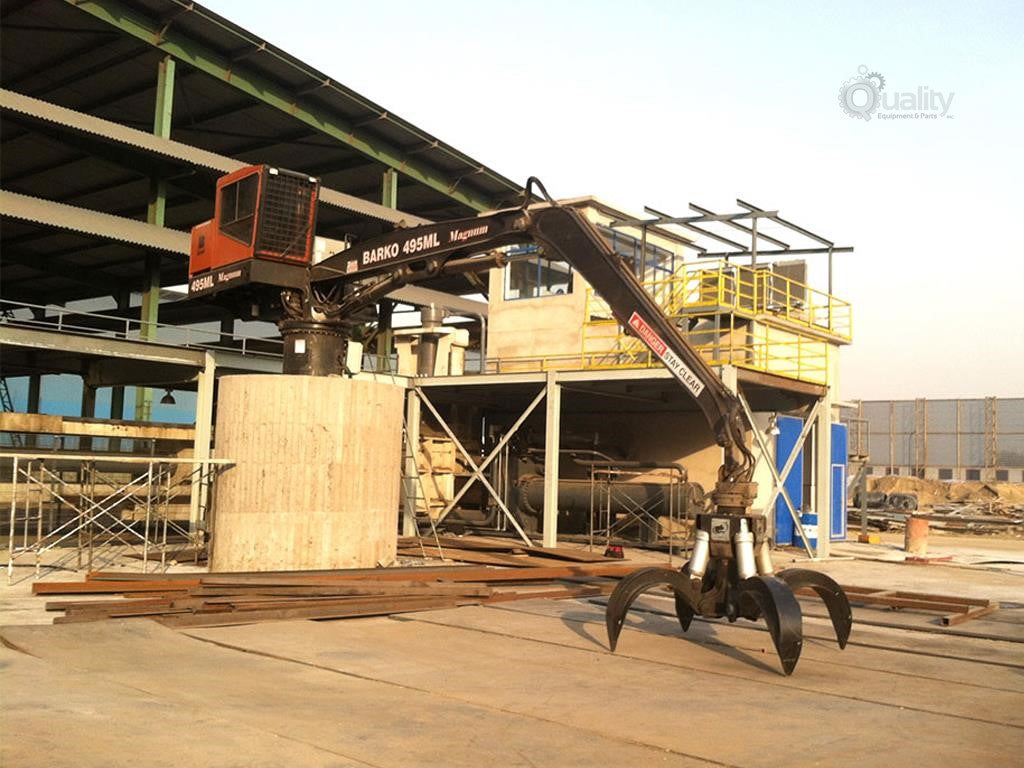 Barko Stationary Electric Loader | 2024 Model 495-SE | Width 8' 5" Ft | Horsepower 100 HP | For Log Loaders