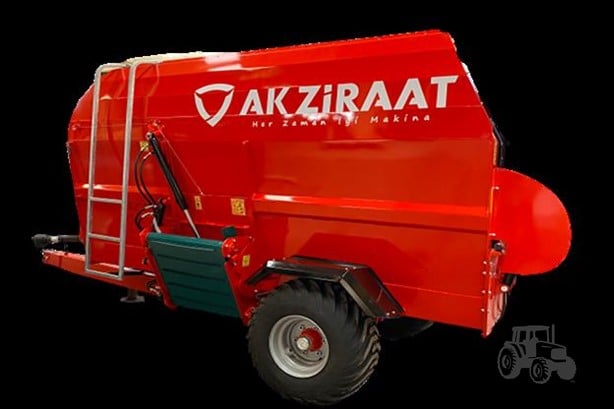 AK Ziraat | TIREMIX DD10 | 10m³ | Feed Mixer Wagon | HorsePower 75 HP | For Tractor