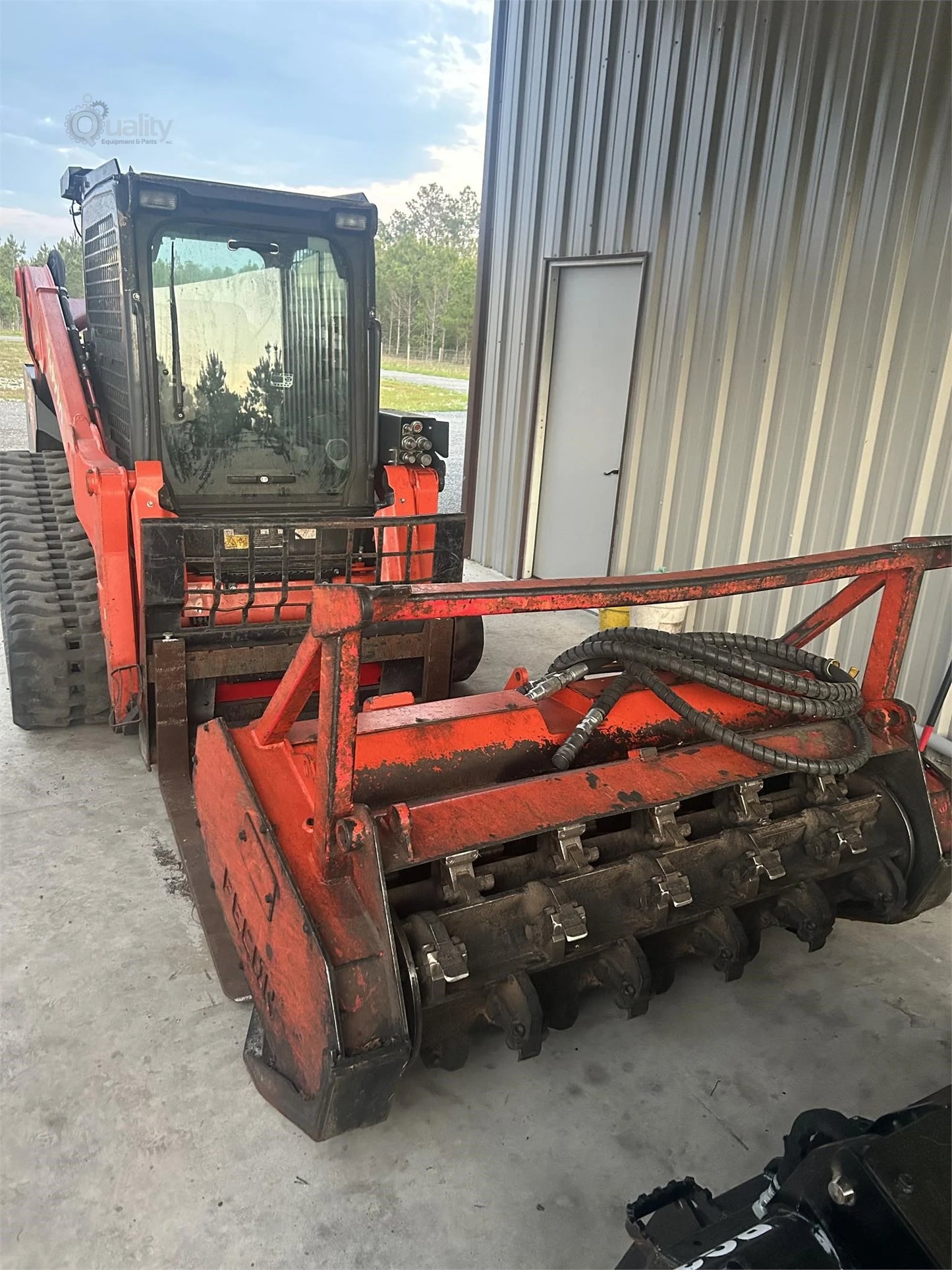 2021 Kubota Skid Steer Mulcher | Model SVL97-2 | For Landscaping, Construction, and Vegetation Management