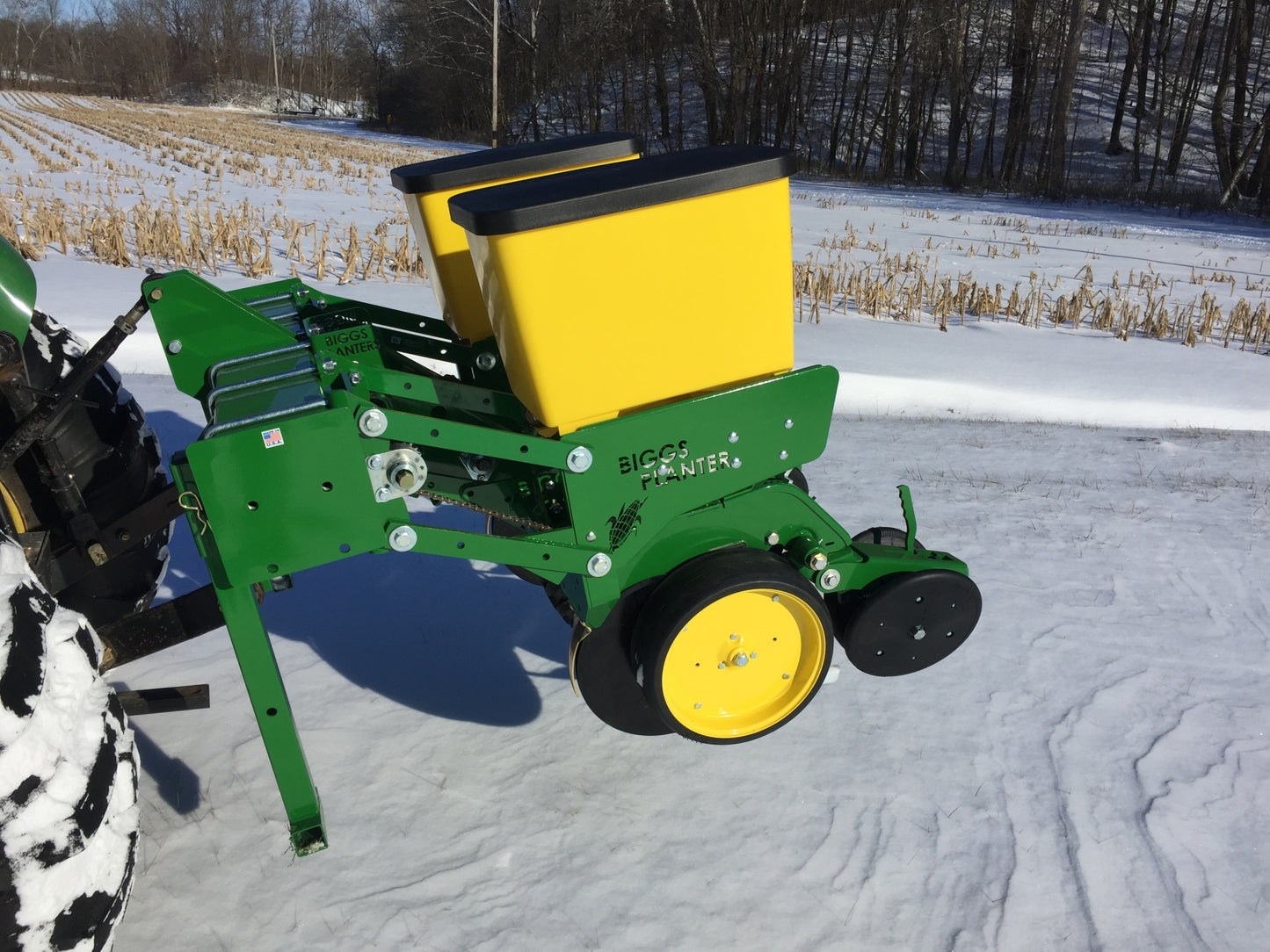 Biggs Planter 2 Row Food Plot Planters | For Tractor