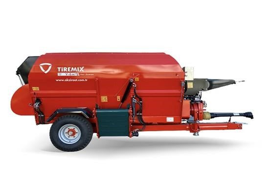 AK Ziraat | TIREMIX Y6M3 | 6m³ | Feed/Mixer Wagon | HorsePower 50 HP | For Tractor