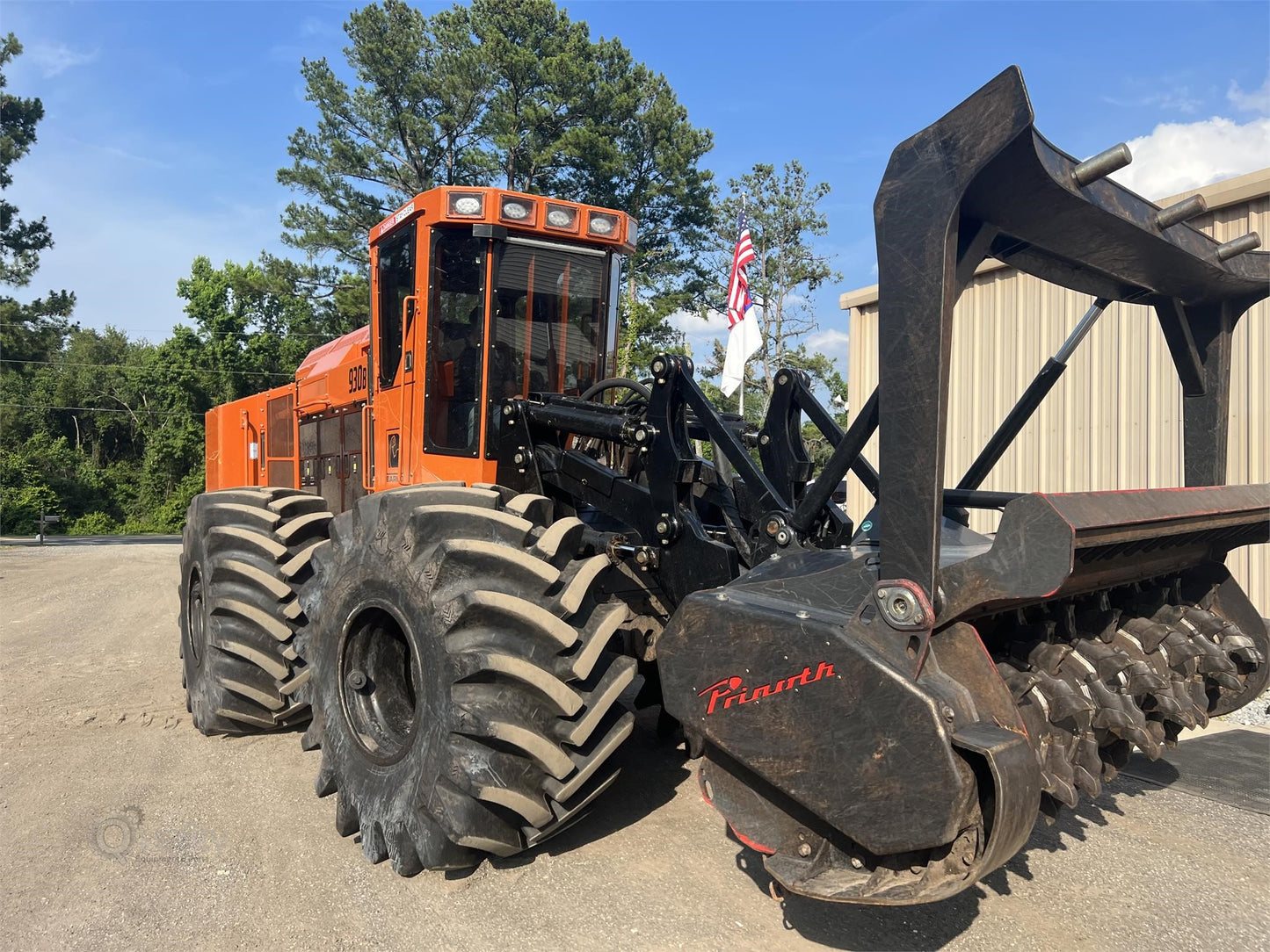 Barko Rubber Tired Mulcher with Prinoth | 2022 Model 930B M650H-2350