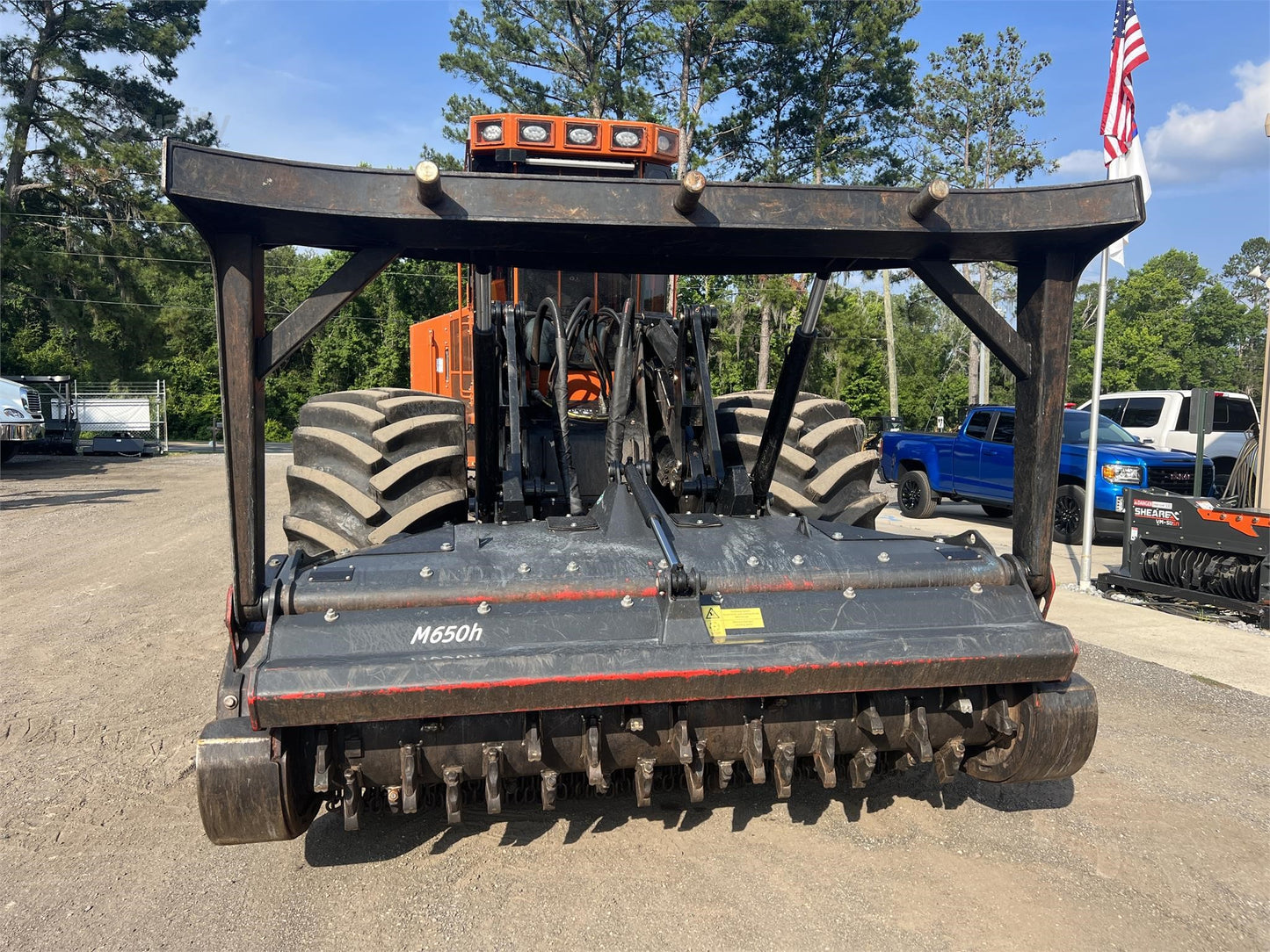 Barko Rubber Tired Mulcher with Prinoth | 2022 Model 930B M650H-2350
