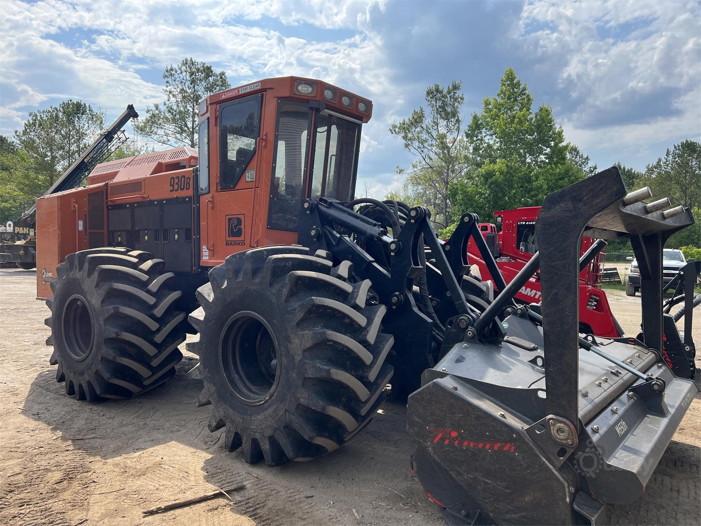 Barko Rubber Tired Mulcher with Prinoth | 2022 Model 930B M650H-2350