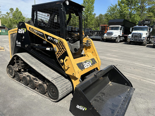 ASV Posi Track Loader | 2017 Model RT75 | Hydraulic Flow 20-39 GPM | Track Size 18" inches