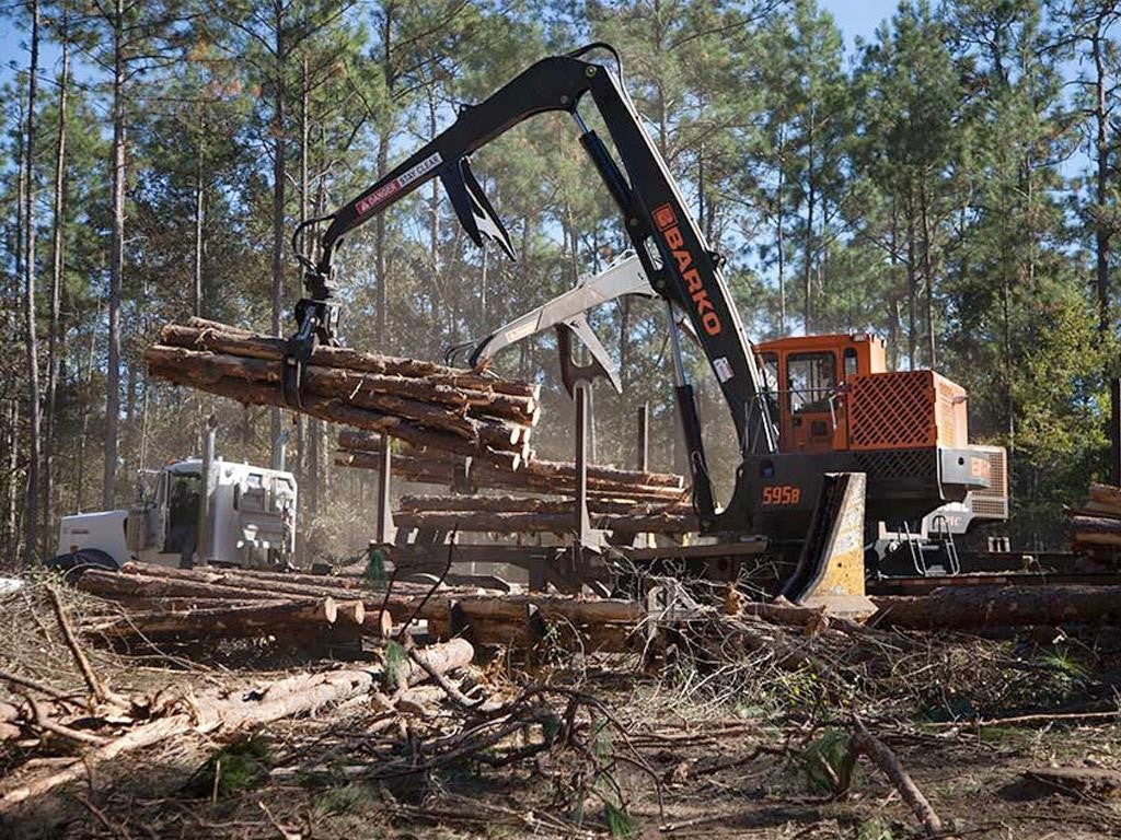 Barko Knuckleboom Loader | 2025 Model 595B | Width 8' 5" Ft | Horsepower 173 HP | For Heavy-Duty Operations
