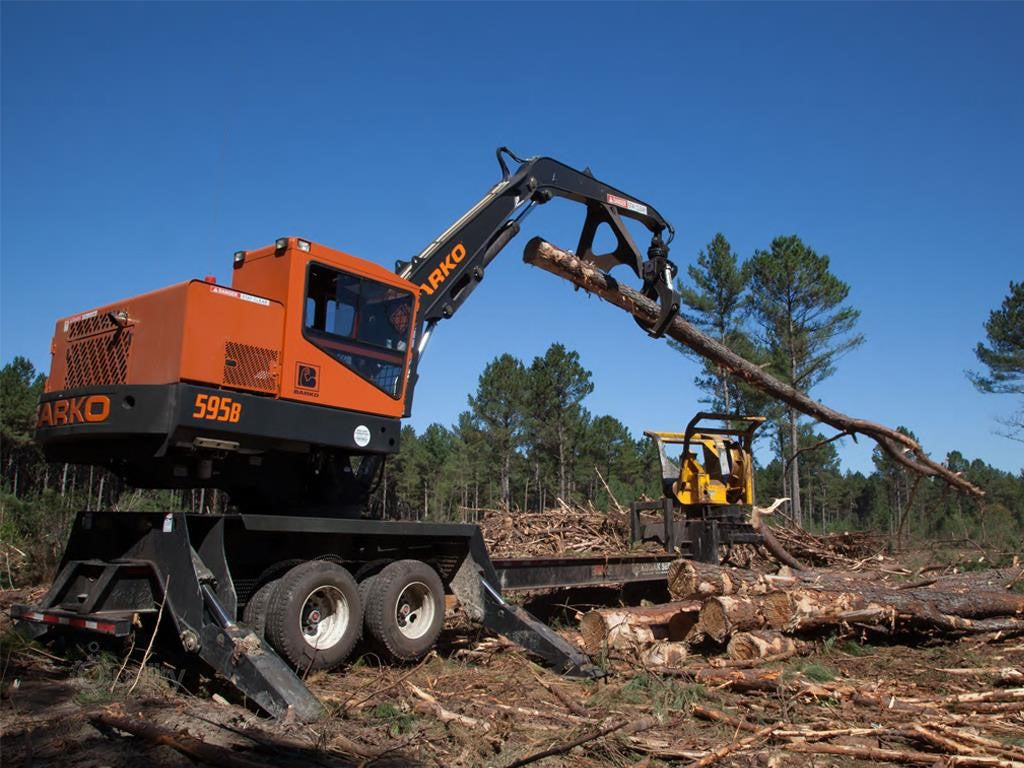 Barko Knuckleboom Loader | 2025 Model 595B | Width 8' 5" Ft | Horsepower 173 HP | For Heavy-Duty Operations