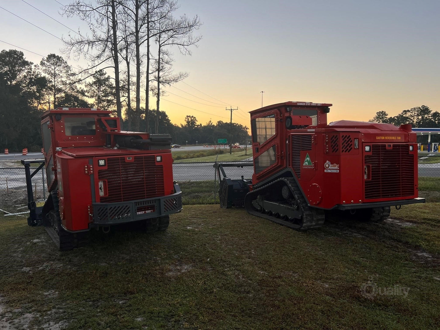 Lamtrac Track Mulcher | Model 2023 LTR6160T | Hydraulic Flow 35–45 GPM | For Forestry and Land Management