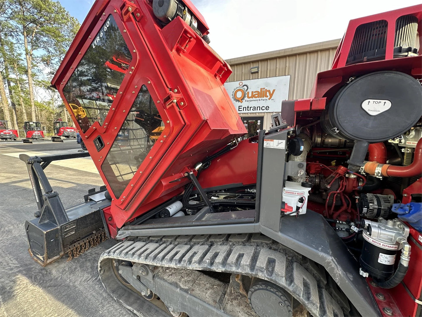 Lamtrac Track Mulcher | Model 2022 LTR6160T | Hydraulic Flow 40–45 GPM | For Forestry & Mulching Operations | USED