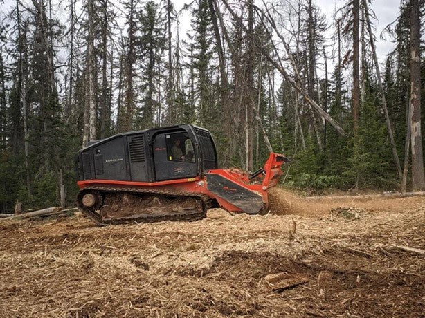 Prinoth Track Mulcher Carrier Vehicle | 2025 Model Raptor-800 | Engine Horsepower 640 HP | For Heavy-Duty Forestry