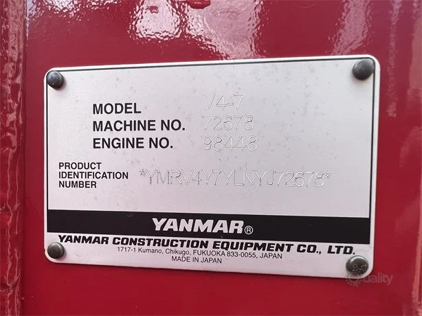 Yanmar Wheel Loader | 2022 Model V4-7 | 72" Bucket | 118" Dump Height | 39 HP | For Compact Material Handling